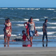 Ladies in the water